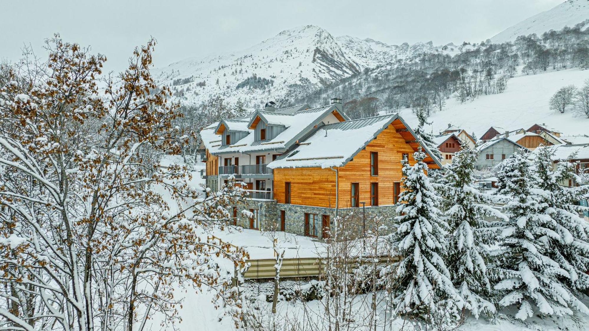 Residence & Spa Les Cimes D'Aurea Valloire Exterior photo